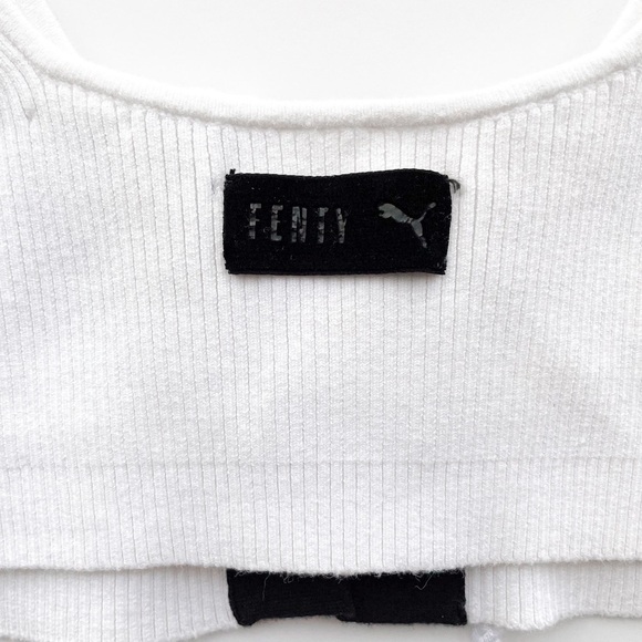 FENTY X PUMA Rihanna Lace Up Crop Top - Picture 9 of 14